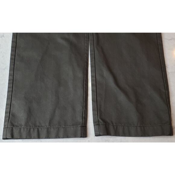 CC FILSON Men's Chino Canvas Pants FCOP014042 Size 32X32 Green (RAVEN) in VGUC - Picture 3 of 13